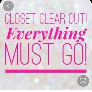 Everything must to go